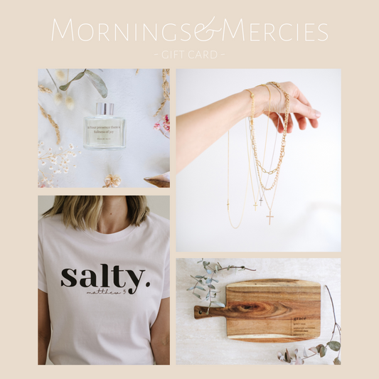 Mornings&Mercies Gift Card